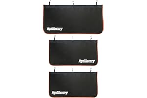 NGDILUXURY Fender Covers for Mechanics,3Pcs Microfiber Leather Car Fender with Stronger Magnets & Hooks Automotive Fender Protector Mats Pads for Sedans Trucks SUVs Station Wagon - Size M