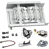 Upgraded 279838 W10724237 Dryer Heating Element Compatible with Whirlpool Maytag Kenmore Amana Roper Admiral Replaces 2406026 3403585 Fits WED4815EW1 MEDC215EW1 NED4655EW1 70 80 Series Model 110
