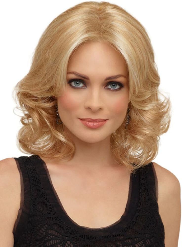 Amazon Com Women Silky Curly Hair Wigs Natural Look For White