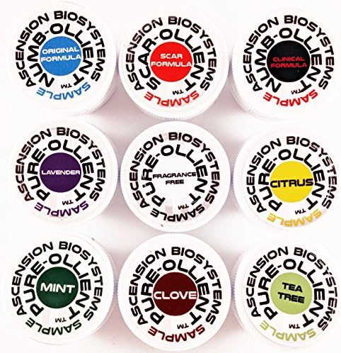 9 SAMPLE Pack Pure-ollient, Scar-ollient, and Numb-ollientOrganic Emollient for IASTM