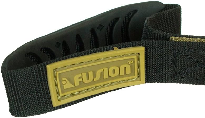 Fusion Pets 12ft 144"x1" Internal Elastic Bungee Military Tactical Police K9 5000lbs Rated Hunting Guard Dog Rubber Handle Leash Canine Coyote Brown - Image 4