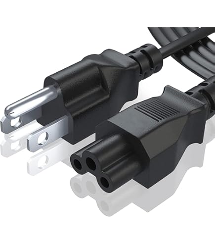 Amazon.com: 3 Prong AC Laptop Power Cord 15 Feet, NEMA 5-15P to C5