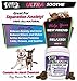 Lively Pets Best Calming Aid for Dogs, Separation Anxiety Dog and Stress Relief During Fireworks, Thunderstorms, Car Rides, and Grooming Visits