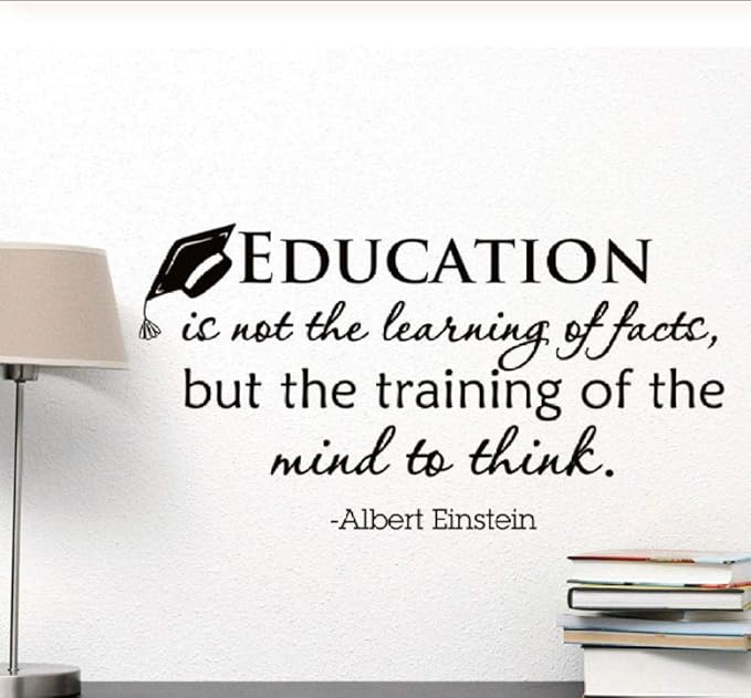 Pegatinas de pared Pvc Científico famoso Refranes famosos Dormitorio