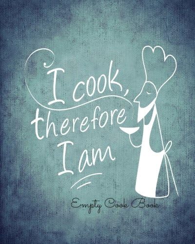 Empty Cook Book: Journal Notebook. Recipe Keeper, Organizer To Write In, Storage for Your Family Recipes. Blank Book. Empty Fill in Cookbook Template 8 by 10in 100 pages Paperback – 27 July 2016
