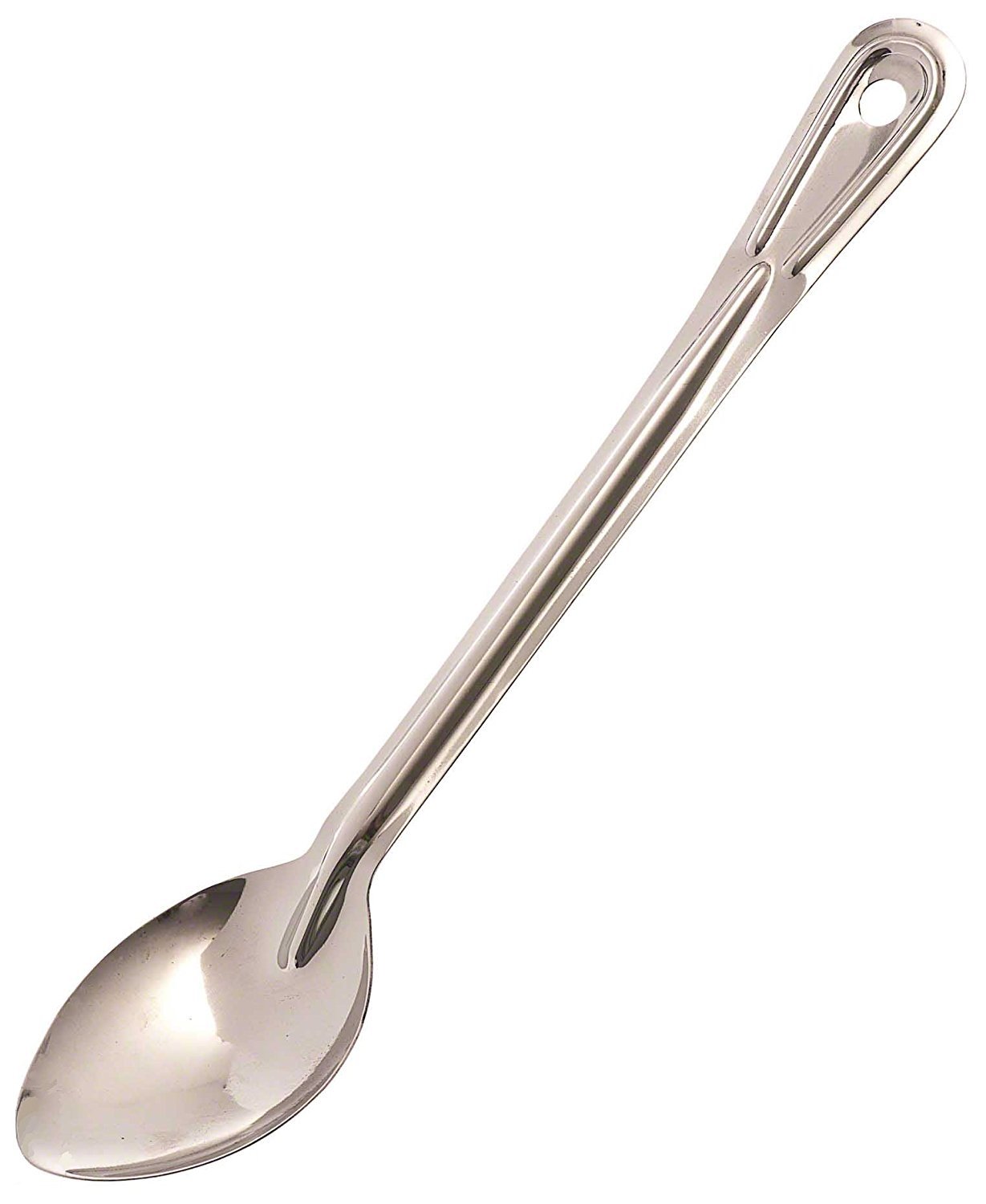 Browne 13" Heavy-Duty Conventional Solid Serving Spoon
