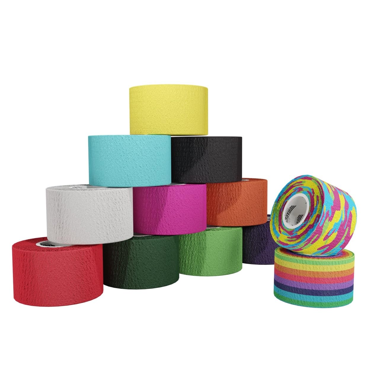 BARACUS Premium Thumb Tape Cross Training and Weightlifting for The Best Hook Grip - 23 ft Long - WOD Tape Chalk and Sweat Proof - Hook Grip Lifting Athletic Thumb Tape (RxCollectionPack)