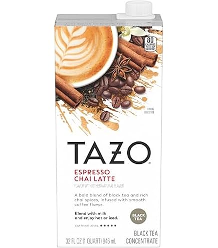 Amazon.com : TAZO Decaf Gingerbread Spice Latte Tea Concentrate