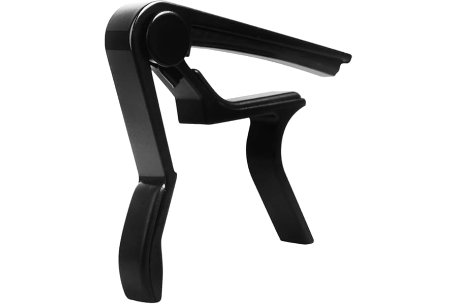 Guitar Capo, 6-String Acoustic & Electric Guitar Capo,Capo for acoustic guitar(Black)