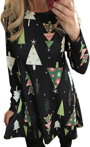 amazon ladies christmas dresses