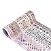 40 Rolls Decorative Washi Tape Set 15 Millimeter - 40 Colors - Ideal for Birthday Gifts …