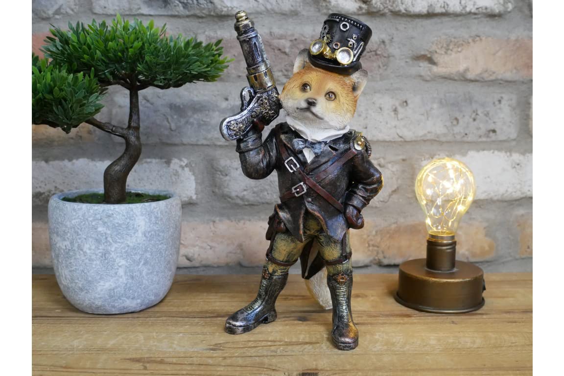 Steampunk Fox Ornament
