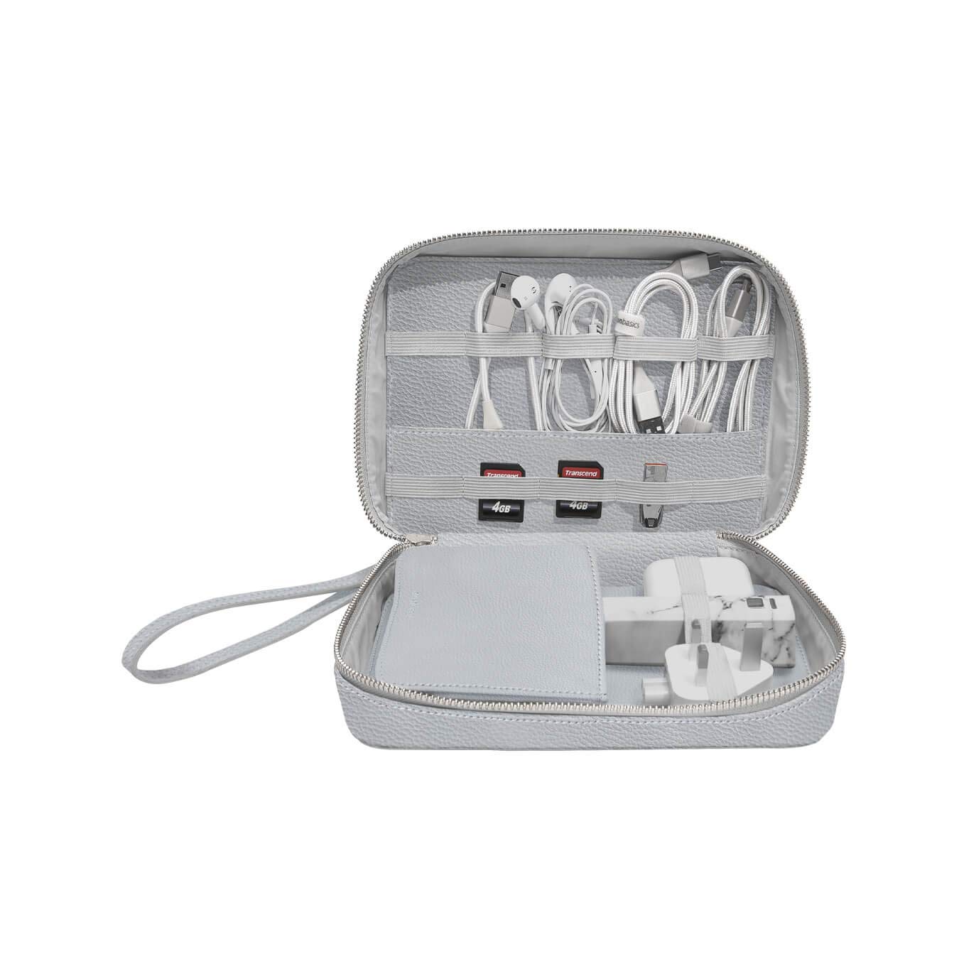 Stackers Pebble Grey Cable Tidy Bag