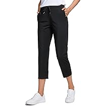 Amazon.com: CRZ YOGA 4-Way Stretch Golf Capri for Women 23