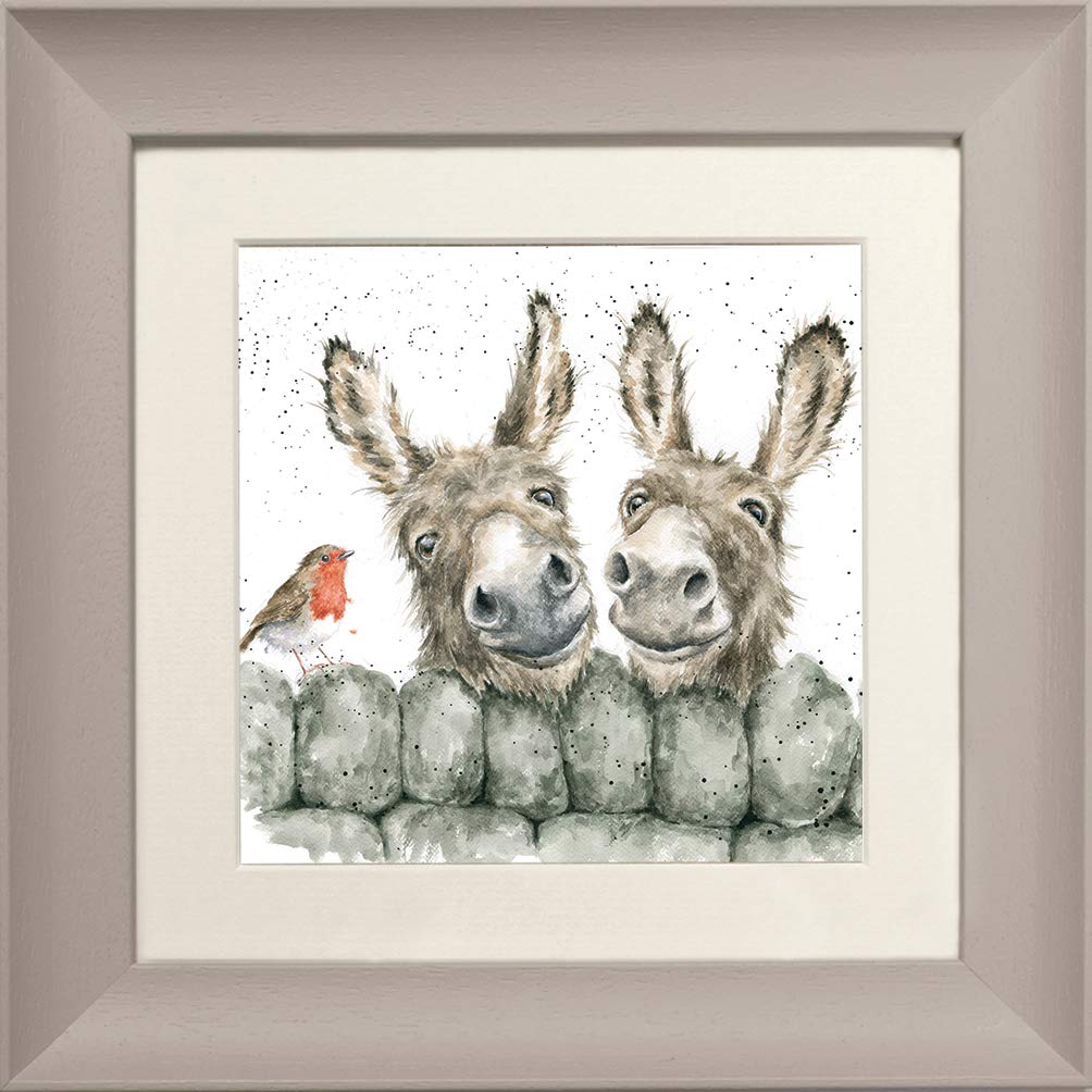 Wrendale Designs - 'Gobaith, Heddwch, Llawenydd' Cerdyn