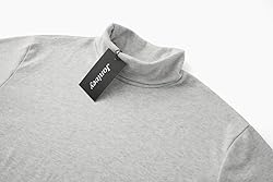 jonivey Mens Basic Turtleneck Long Sleeve
