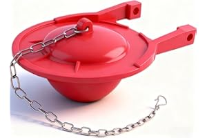 WELCAPAC Large 3-Inch Toilet Flapper Replacement - Compatible with TOTO G-Max & Gerber 99-788 Models | Water-Saving Design, O