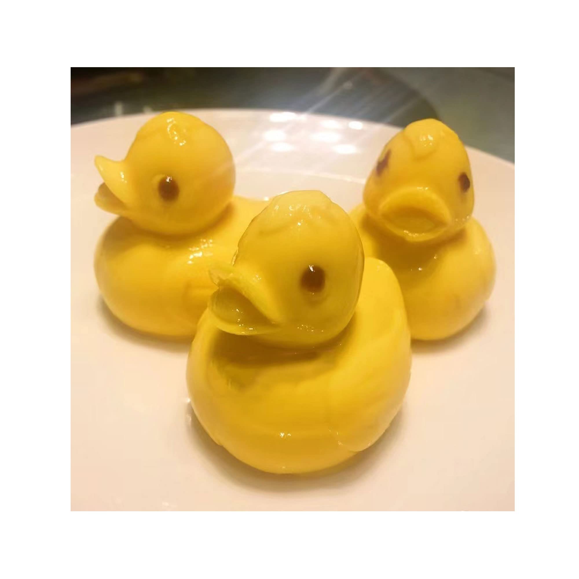 3D Cute Rubber Duck Soap Mold, Yellow Duckie Silicone