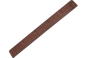 HJDECK 40" Fishing Ruler for Boat Kayak Cooler Fish Ruler Foam Marine Mat Fish Ruler Tap, EVA Fishing Measurement Tool - Dark Brown
