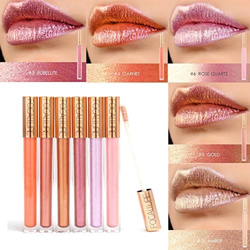 FOCALLURE 5 Colors Waterproof Long Lasting Durable Matte Liquid Lipstick Beauty Lip Gloss