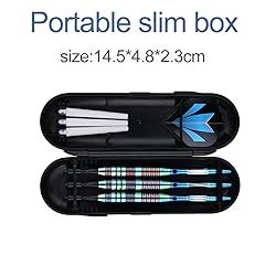 sanfeng Darts Plastic Tip Set Rainbow Blue Color