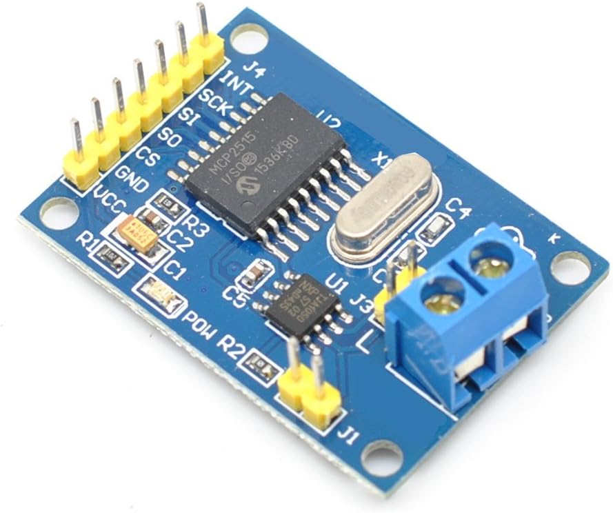Mcp2515 arduino. Mcp2551 arduino. mcp2515 module. can shield mcp2515 &amp; tja1050 arduino pro.