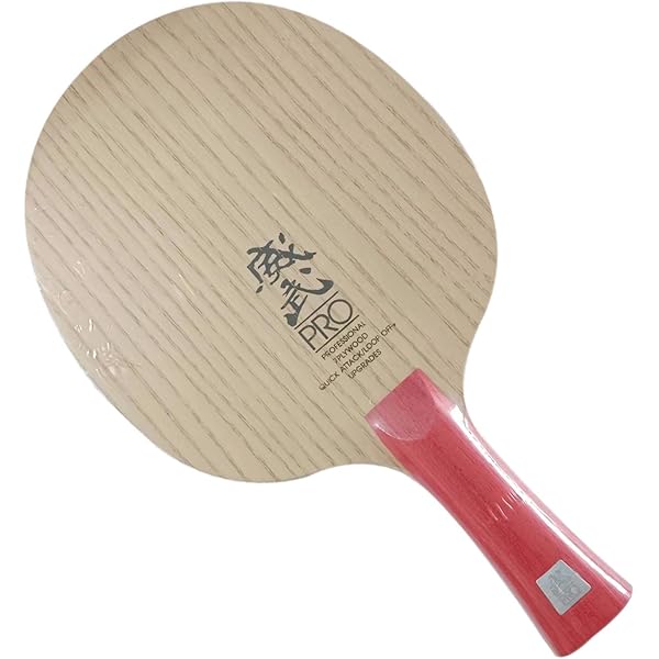 DHS H7002 Table Tennis Racket - 5 Wood 2 Aromatic Carbon Blade With Hurricane 3 & Hurricane 8 Rubbers, Pre-Assembled