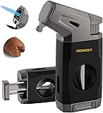 HONEST Torch Cigar Lighter with Windproof Jet