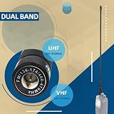 Retevis RHD771 Antenna SMA-M Dual Band VHF UHF 20W 38cm ABS view 4