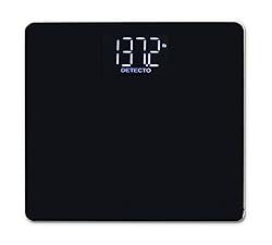 DETECTO Digital Bathroom Scale, Hidden Display When