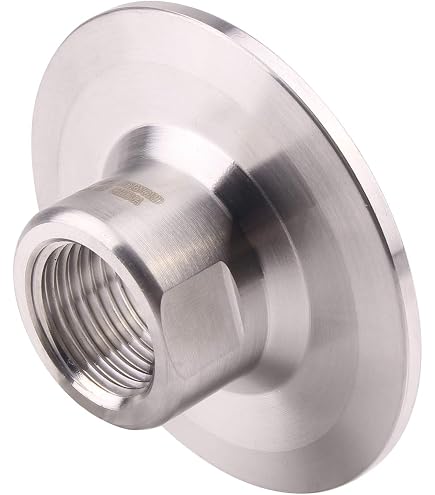 Edelstahl 316 Rohrverbinder, 1.5" DN40 AG Gewinde Auf Tri-Clamp (64 Mm) – Für Sanitary, Lebensmittel & Pharma