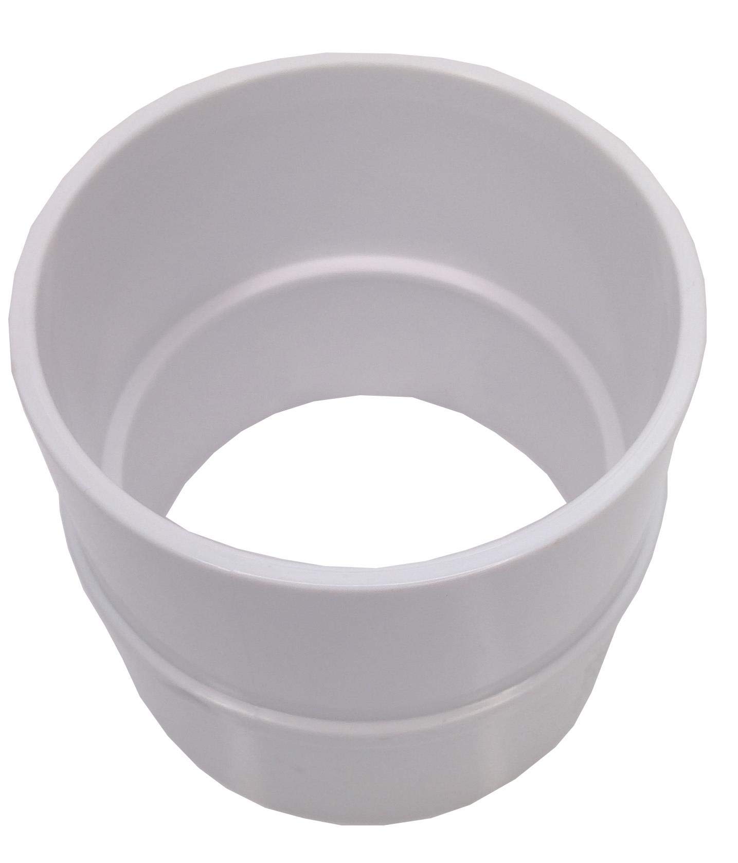 FLOPLAST White Solvent 55mm (2 inch) Waste Pipe Coupling