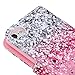MOLLYCOOCLE iPod Touch 6 Wallet Case, PU Leather Flip Folio Wallet Case for iPod Touch 5 with Slim Lightweight Shockproof TPU Bumper Cover - Colorful Space Pink