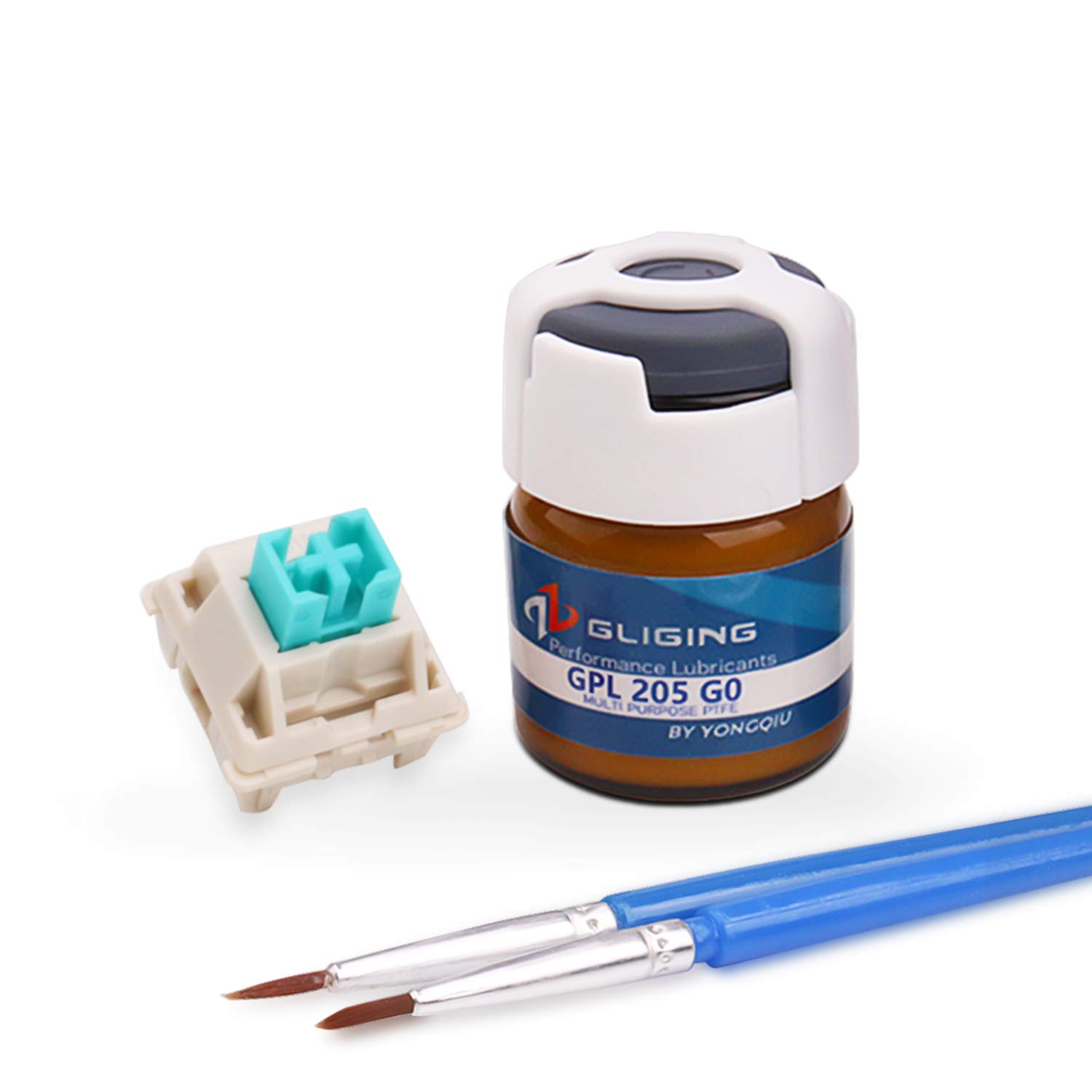 Krytox GPL 205 G0 Lubrificante Per Tastiere Meccaniche - Grasso Ad Alta Viscosità Per Switch E Stabilizzatori (10g)