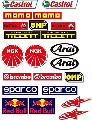 Onekool go1 Kart Go Karting , 22 Sponsors Overall Racing Car , Karting Decals / Stickers