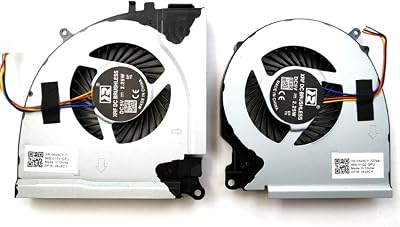 Fleshy Leaf CPU GPU Cooling Fan Replacement DELL 15-7000 Inspiron 5576 7559
