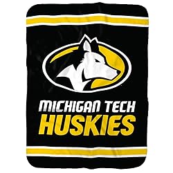 Michigan Tech University Primary Logo Stripes