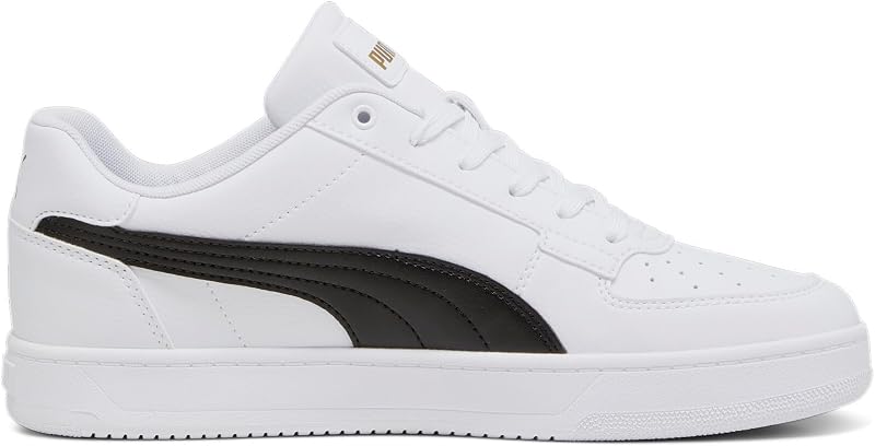 Caven 2.0, Zapatillas Unisex adulto, Puma White-Puma Black-Gold, 42 EU — foto 7 de 8