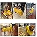 okdeals Large Dog Raincoat Leisure Pet Waterproof Clothes Lightweight Rain Jacket Poncho with Strip Reflective (XXL)