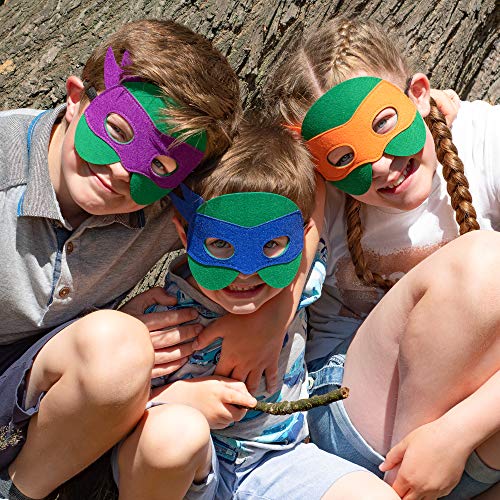 6 Ninja+Turtle+Masks+Kids+Birthday