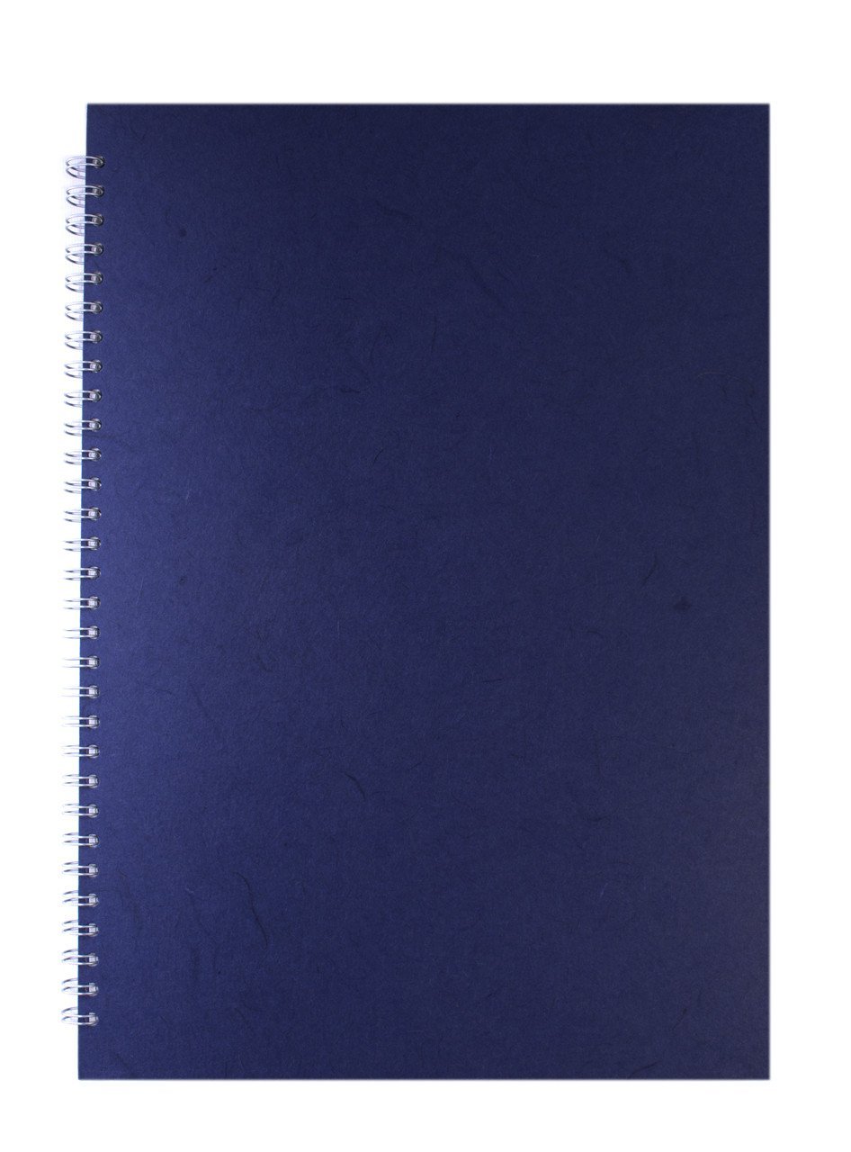 Pink Pig A3 Portrait Sketchbook | White Cartridge, 35 Leaves | Royal Blue