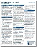 QuickBooks Pro 2016 Quick Reference Training Card - Laminated Tutorial Guide Cheat Sheet (Instructions and Tips) by 