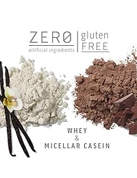 Ascent Native Fuel Polvo de proteína de caseína micelar, 1