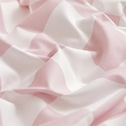 Houseri Pink White Plaid Comforter Set Cal King