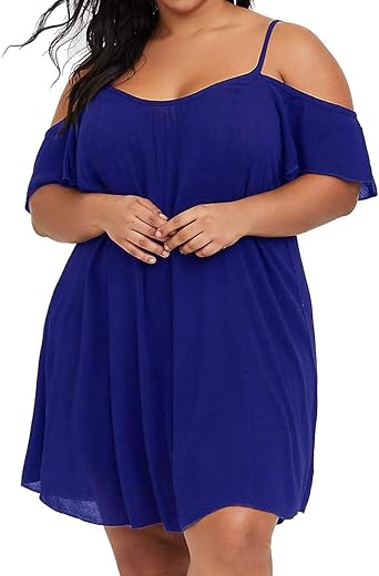 amazon plus size swim cover up