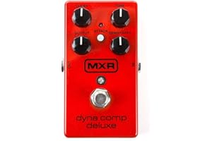 MXR Dyna Comp Deluxe Compressor Guitar Effects Pedal , Red