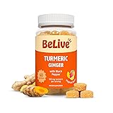 BeLive Turmeric Curcumin with Black Pepper & Ginger