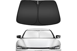 ARISMOTOR Windshield Sun Shade for Kia EV6 2022-2025, Custom Fit Foldable Front Window Sunshade Sun Visor Protector, Block UV Rays Keep Your Car Cooler