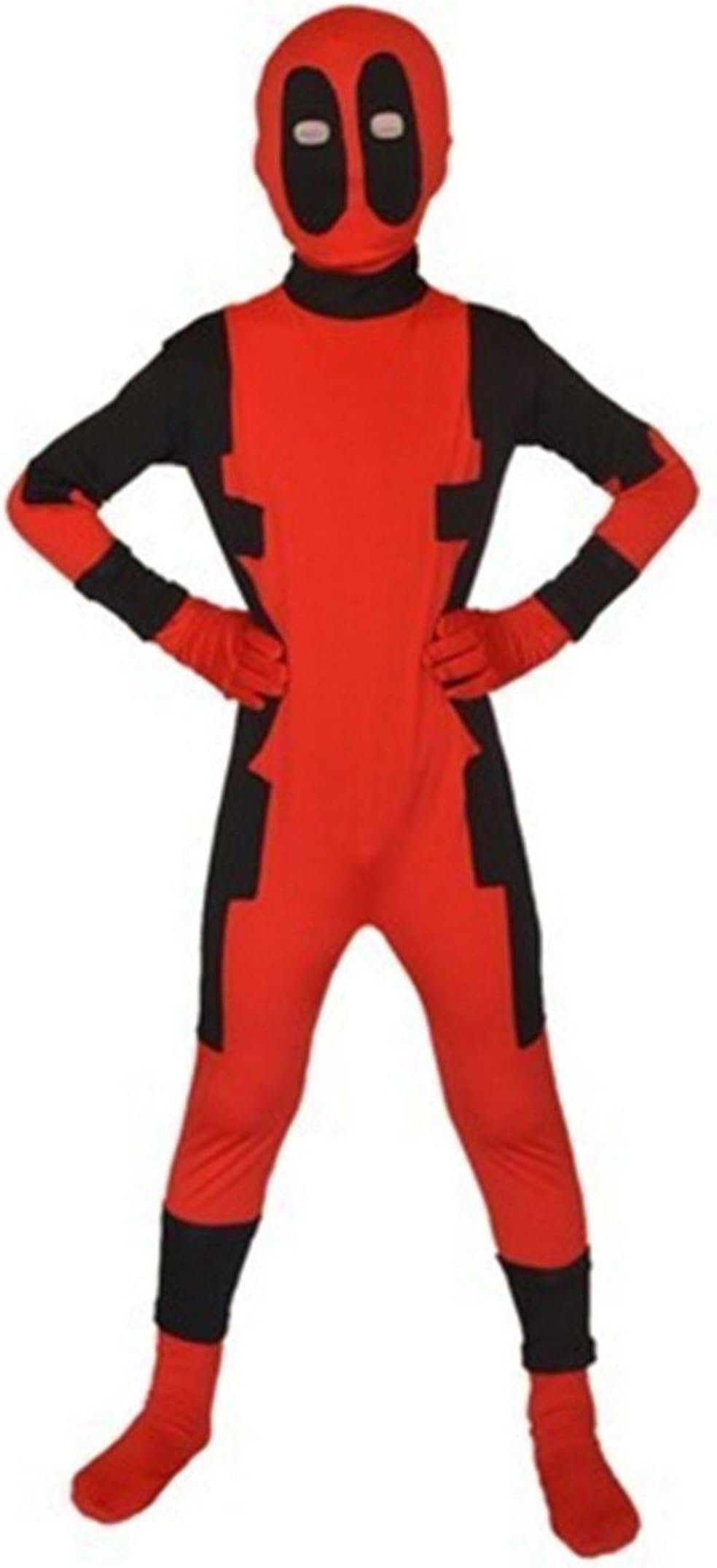 Sheface Kids Spandex Full Bodysuit Fancy Dress Costume