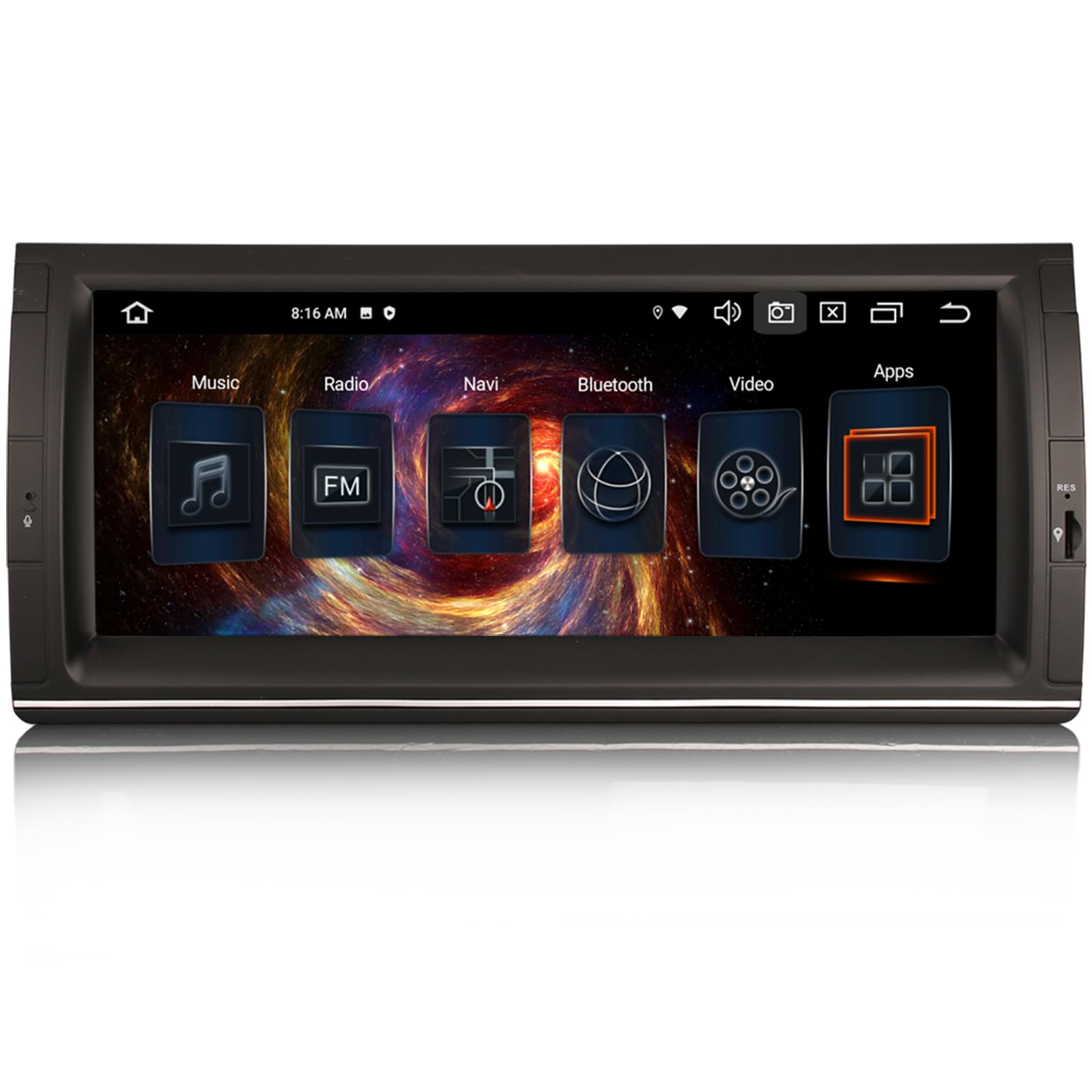 10.25 inch Android 14 8 Core 4GB+64GB BMW X5 E53 Car Stereo Sat Nav with Android Auto & Apple CarPlay Wifi Bluetooth 5.1 DSP Canbus SWC 4G LTE Touchscreen Multimedia Player